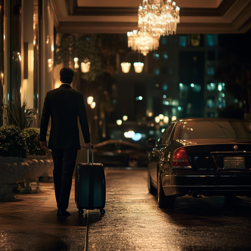 Taxi pour vol de nuit vers l'aéroport paris CDG