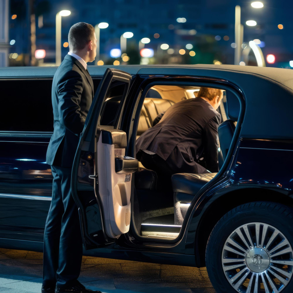 Transfert aéroport Paris avec un taxi haut de gamme, luxueux et confortable